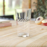 Load image into Gallery viewer, Blessed Pint Glass, 16oz.