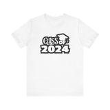 Load image into Gallery viewer, Bold Class of 2024 Unisex Jersey Short Sleeve Tee