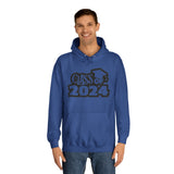 Load image into Gallery viewer, Bold Class of 2024 Unisex College Hoodie