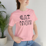 Load image into Gallery viewer, Cat Mom Unisex Jersey Short Sleeve Tee.