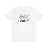 Load image into Gallery viewer, Big Sister Camper Unisex Jersey Short Sleeve Tee