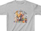 Load image into Gallery viewer, 5 Person Family Fright Night Kids Heavy Cotton™ Tee.