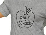 Load image into Gallery viewer, Back to School Apple Unisex Jersey Short Sleeve Tee.