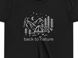 Load image into Gallery viewer, Back to Nature Youth Short Sleeve Tee.