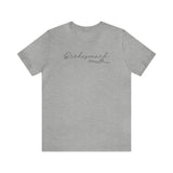 Load image into Gallery viewer, Bridesmaid Unisex Jersey Short Sleeve Tee