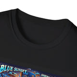 Load image into Gallery viewer, Better Daze Genetics Blue Sunset Shetbert Unisex Softstyle T-Shirt