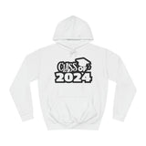 Load image into Gallery viewer, Bold Class of 2024 Unisex College Hoodie