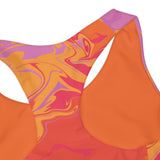 Load image into Gallery viewer, Color Burst Girls Two Piece Swimsuit