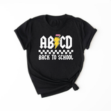 Load image into Gallery viewer, ABCD Back to School T-Shirt for Kids, Girls, Boys, and Teens