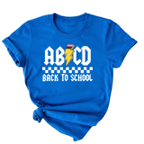 Load image into Gallery viewer, ABCD Back to School T-Shirt for Kids, Girls, Boys, and Teens