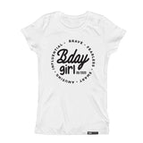 Load image into Gallery viewer, BIRTHDAY GIRL. Kids PINK graphic t-shirt