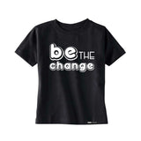 Load image into Gallery viewer, BE THE CHANGE Kids, Girls, Boys, Teens Short Sleeve t-shirt