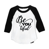 Load image into Gallery viewer, BE YOU TIFUL RAGLAN