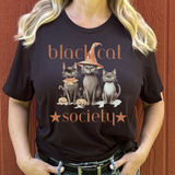 Load image into Gallery viewer, Black Cat Society Unisex Jersey Short Sleeve Tee