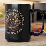 Load image into Gallery viewer, Better Daze Genetics Black Mug (15oz)