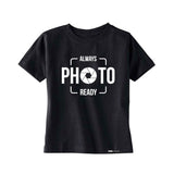 Load image into Gallery viewer, ALWAYS PHOTO READY&quot; Kids Unisex Short Sleeve T-Shirt