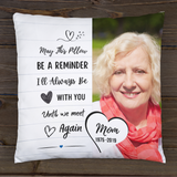 Load image into Gallery viewer, Be a Reminder Square Photo Memorial Pillow