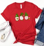 Load image into Gallery viewer, 3 Gnomes Happy St Patrick&#39;s Day Unisex Jersey Short Sleeve Tee