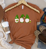 Load image into Gallery viewer, 3 Gnomes Happy St Patrick&#39;s Day Unisex Jersey Short Sleeve Tee