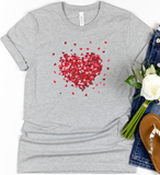 Load image into Gallery viewer, Confetti Valentine Heart Unisex Jersey Short Sleeve Tee