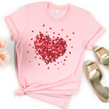 Load image into Gallery viewer, Confetti Valentine Heart Unisex Jersey Short Sleeve Tee