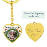 Load image into Gallery viewer, Always With You Photo Keychain - Resting Angels