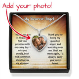 Load image into Gallery viewer, Angel Heart Memorial Necklace