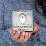 Load image into Gallery viewer, Always With You Custom Photo Heart Memorial Necklace