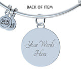 Load image into Gallery viewer, Angel in Heaven Memorial Bracelet - Resting Angels