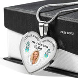 Load image into Gallery viewer, Carry You With Me Photo Memorial Necklace - Resting Angels