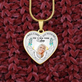 Load image into Gallery viewer, Carry You With Me Photo Memorial Necklace