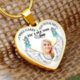 Load image into Gallery viewer, Carry You With Me Photo Memorial Necklace