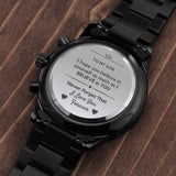 Load image into Gallery viewer, Believe In You Engraved Watch Gift - Resting Angels