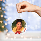 Load image into Gallery viewer, Always With You Red Crystal Memorial Ornament