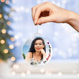 Load image into Gallery viewer, Always With You White Crystal Memorial Ornament