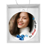 Load image into Gallery viewer, Always With You Custom Photo Memorial Ornament