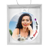 Load image into Gallery viewer, Always With You White Crystal Memorial Ornament