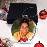 Load image into Gallery viewer, Always With You Red Crystal Memorial Ornament