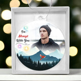 Load image into Gallery viewer, Always With You Acrylic Memorial Ornament