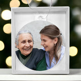 Load image into Gallery viewer, Acrylic Memorial Ornament With Custom Photo