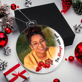 Load image into Gallery viewer, Always With You Red Crystal Memorial Ornament