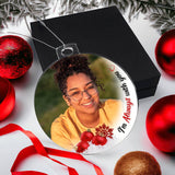 Load image into Gallery viewer, Always With You Red Crystal Memorial Ornament