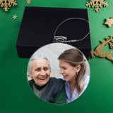 Load image into Gallery viewer, Acrylic Memorial Ornament With Custom Photo