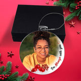 Load image into Gallery viewer, Always With You Red Crystal Memorial Ornament