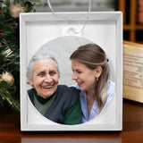 Load image into Gallery viewer, Acrylic Memorial Ornament With Custom Photo