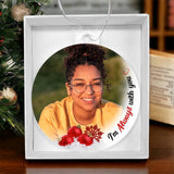 Load image into Gallery viewer, Always With You Red Crystal Memorial Ornament