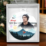 Load image into Gallery viewer, Always With You Acrylic Memorial Ornament