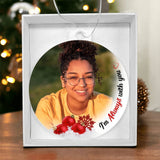 Load image into Gallery viewer, Always With You Red Crystal Memorial Ornament