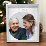 Load image into Gallery viewer, Acrylic Memorial Ornament With Custom Photo