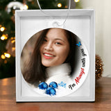 Load image into Gallery viewer, Always With You Custom Photo Memorial Ornament